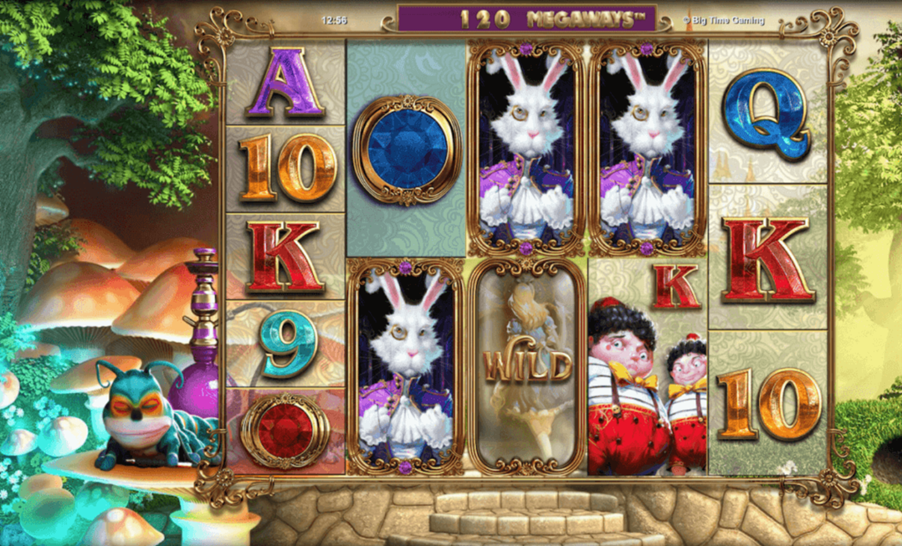 Spilleautomat på nett "White Rabbit Megaways"